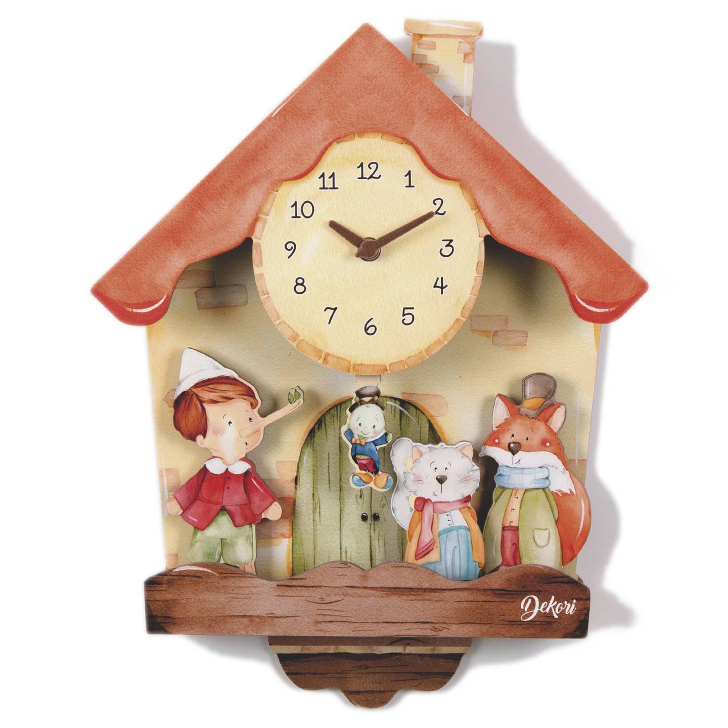 Orologio pinocchio 3D