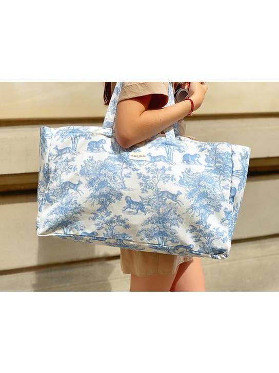 Borsa maxi blue