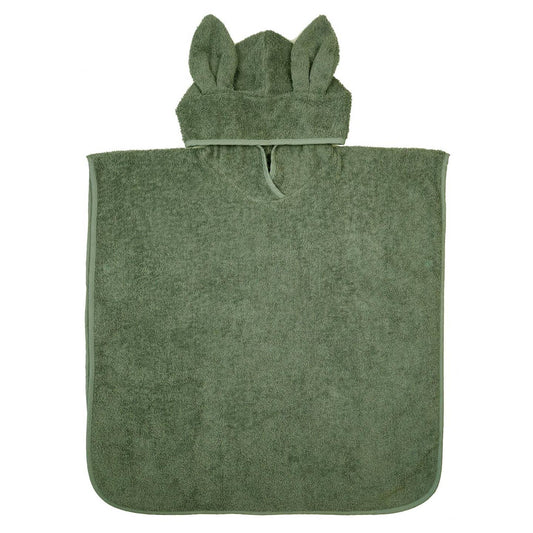 Poncho rabbit verde