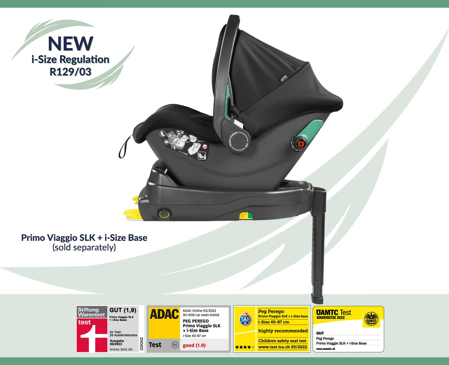 Peg perego vivace trio con ovetto reclinabile astral