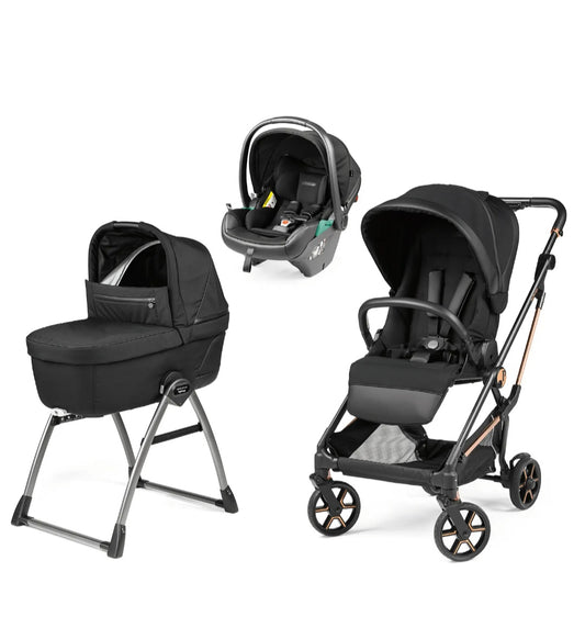 Peg perego vivace trio con ovetto reclinabile bronze noir