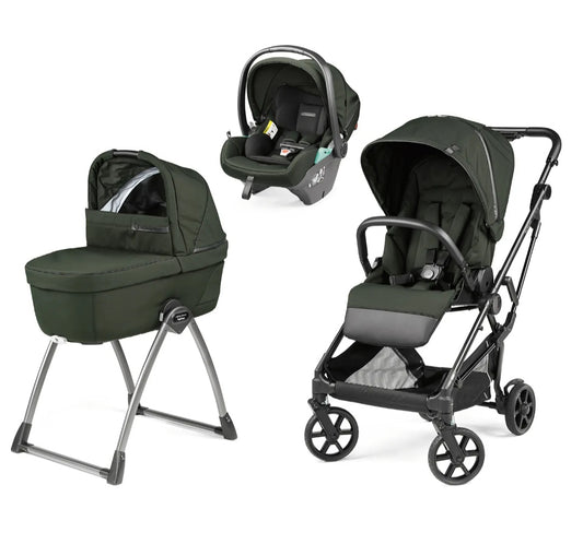 Peg perego vivace trio con ovetto reclinabile green