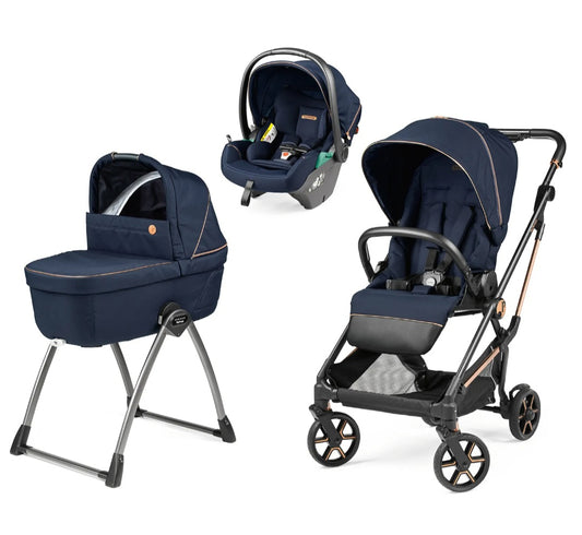 Peg perego vivace trio con ovetto reclinabile blue shine