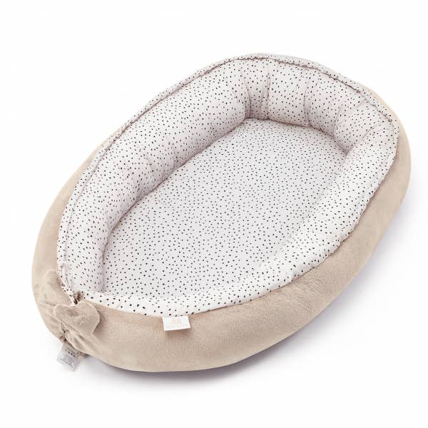 Baby nest premium in bamboo stones beige