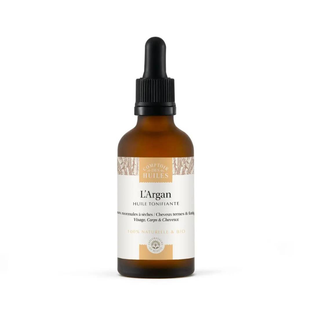 Olio argan bio cura capelli, viso e corpo