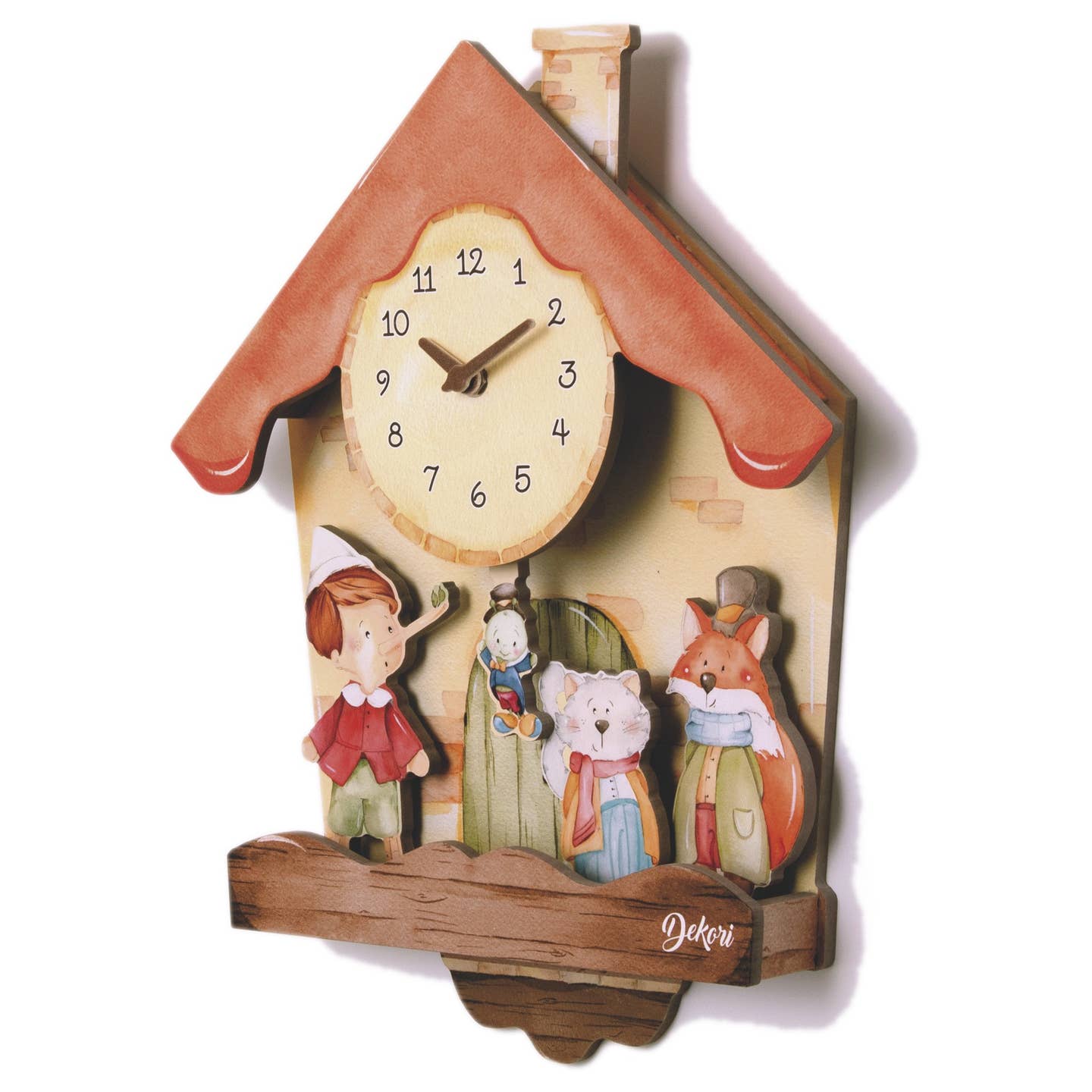 Orologio pinocchio 3D