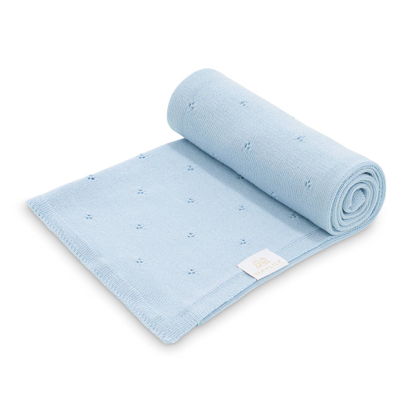 Coperta Merinolove azzurra