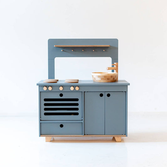 Cucina dusty blue