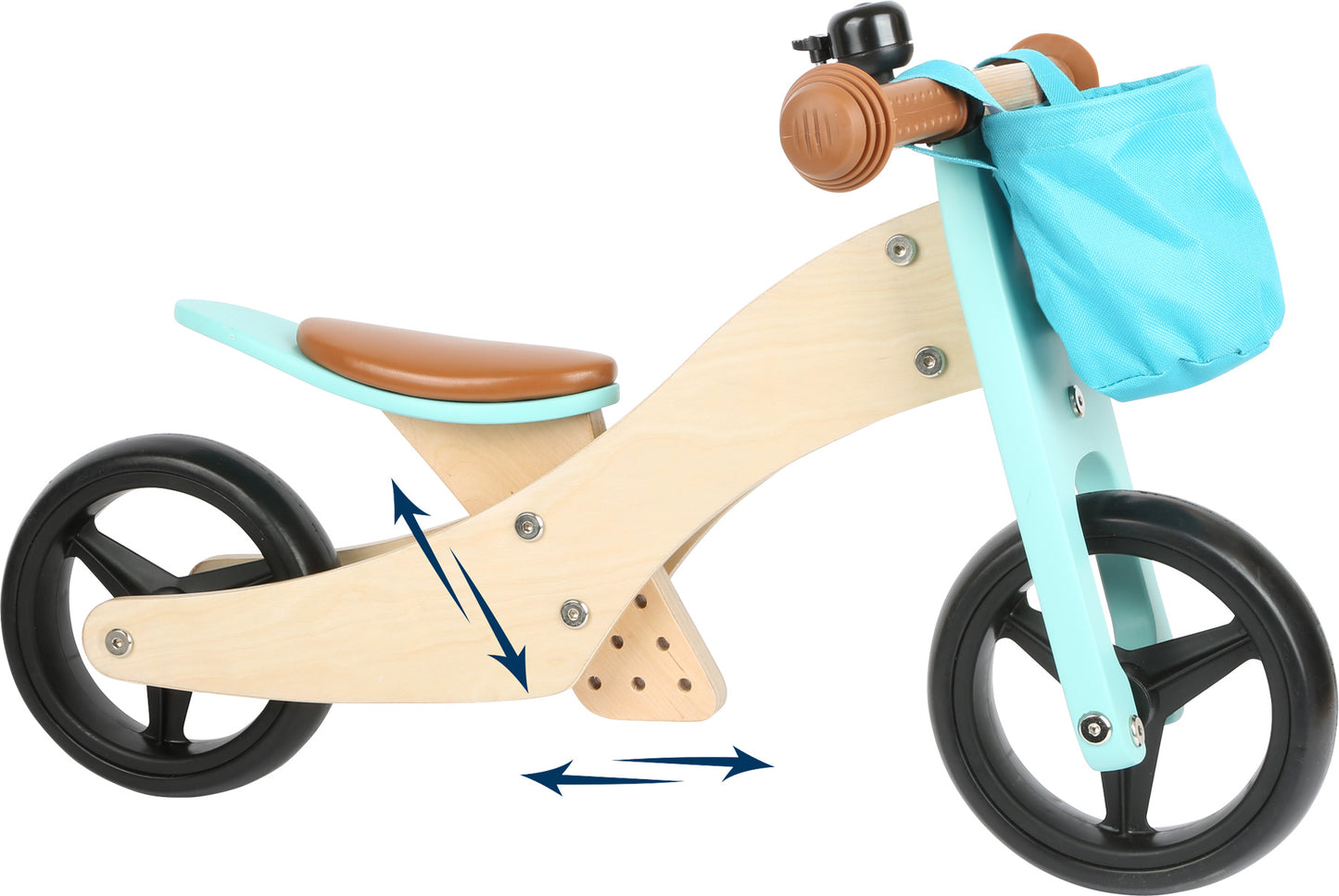 Triciclo trike 2 in 1 azzurro