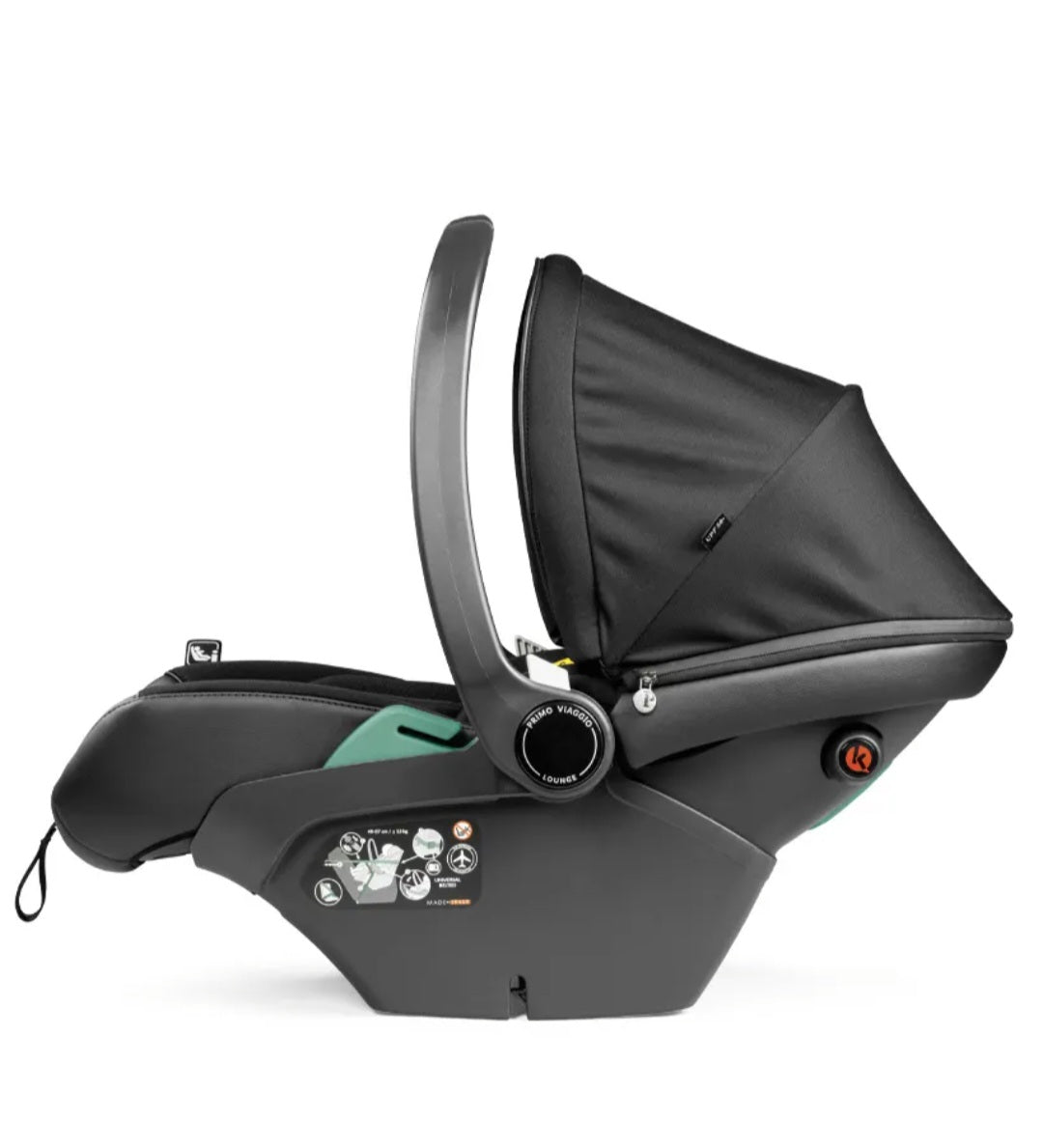 Peg perego primo viaggio lounge reclinabile licorice