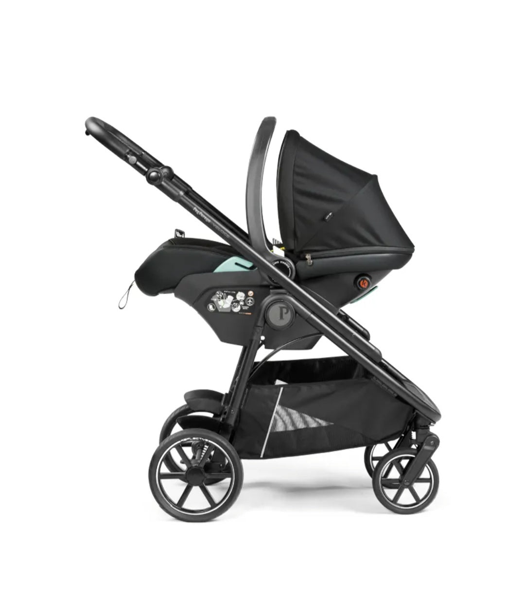 Peg perego primo viaggio lounge reclinabile licorice