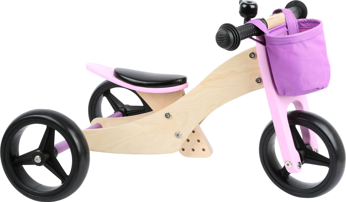 Triciclo trike 2 in 1 rosa