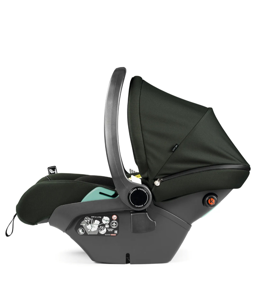 Peg perego primo viaggio lounge reclinabile green