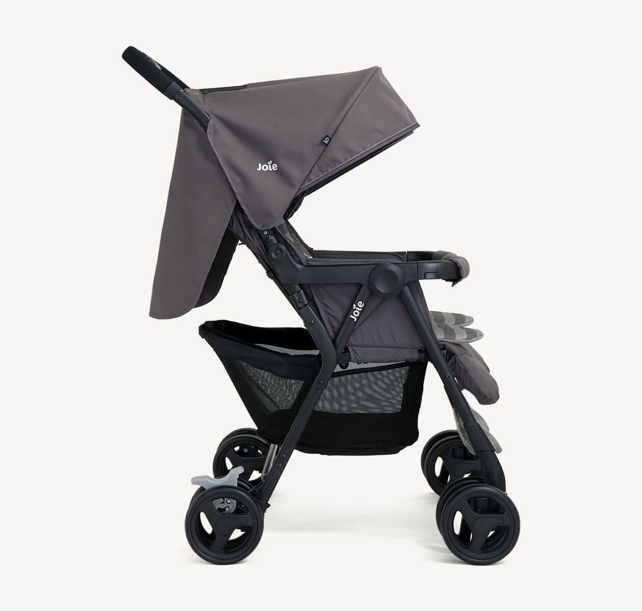 Joie aire twin dark pewter