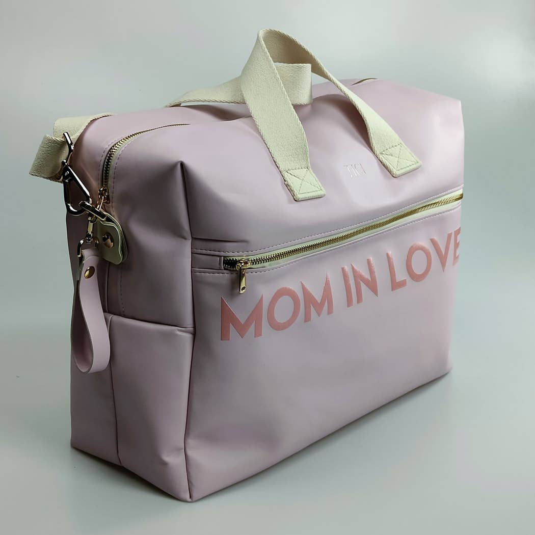 Borsone mommy bag rosa