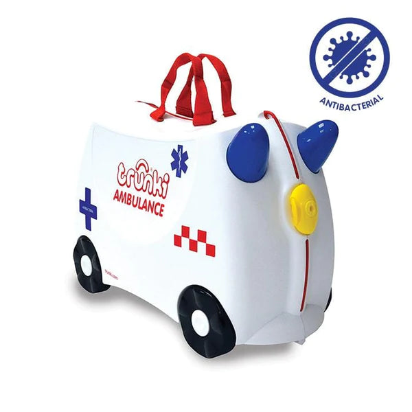 Valigetta trunki cavalcabile ambulanza - Vickylù infanzia